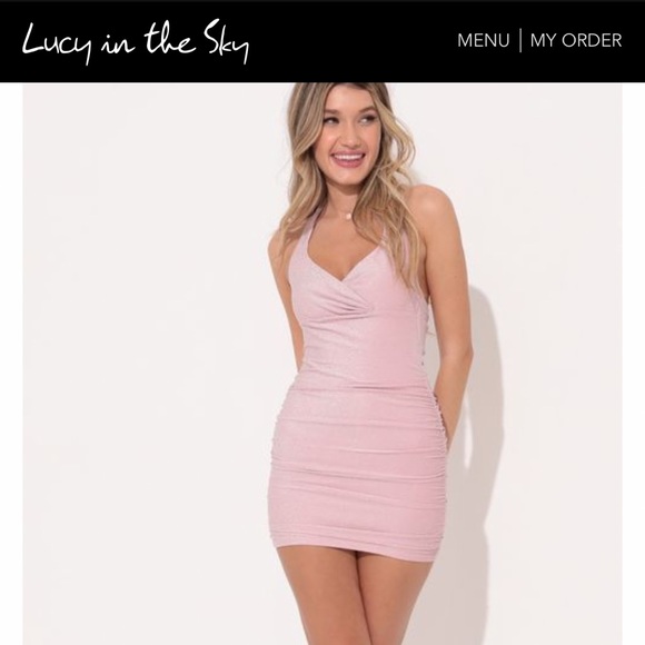 Lucy in the Sky Dresses Pink Lucky In The Sky Mini Dress